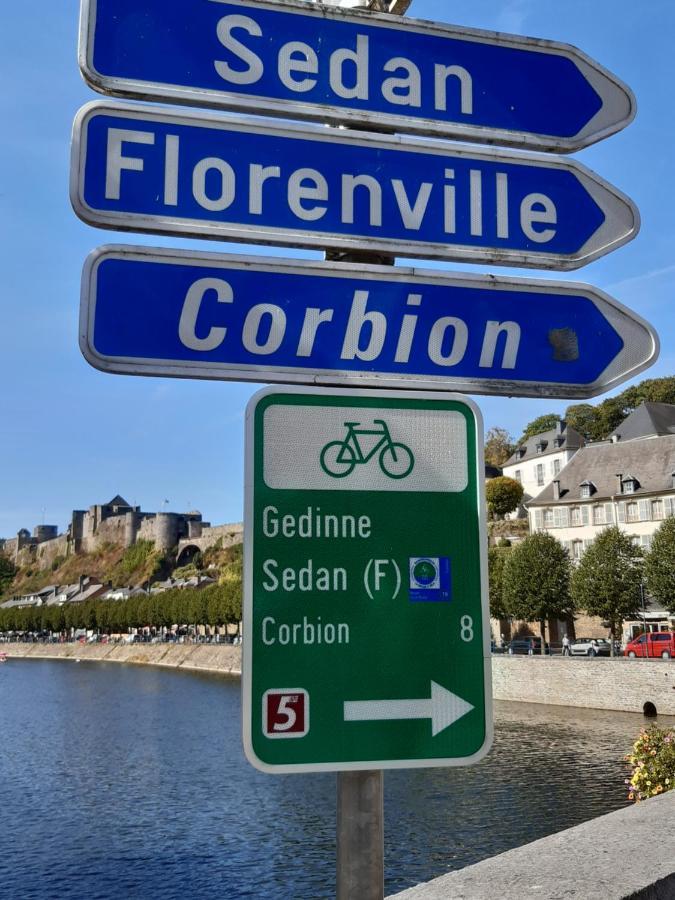 Rive Gauche Sur Semois Leilighet Bouillon Eksteriør bilde